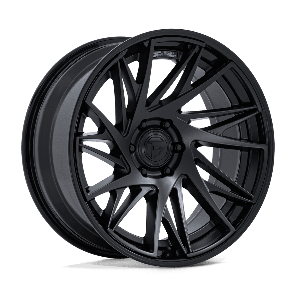 22x10 Fuel FC405 Dynamo Matte Black W/ Gloss Black Lip Wheel 6x5.5 (-18mm)