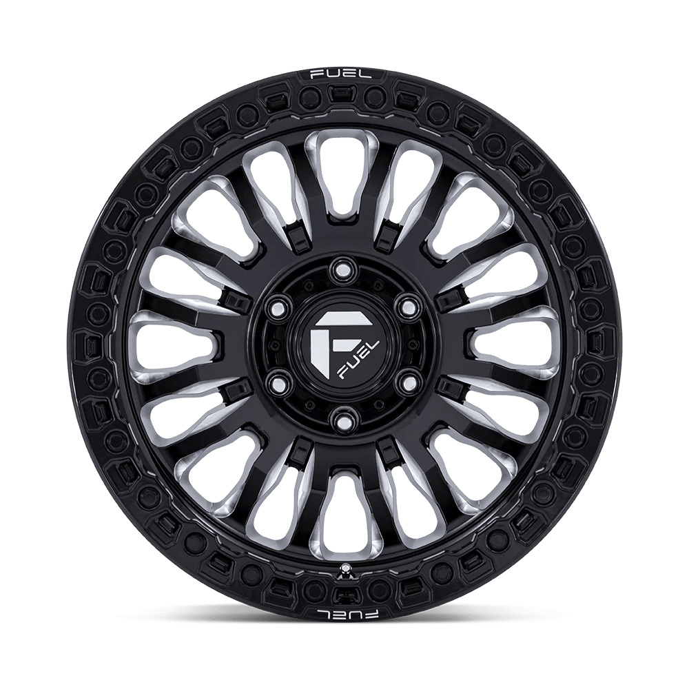 20x9 Fuel FC857 Rincon Gloss Black Milled Wheel 6x5.5 (20mm)