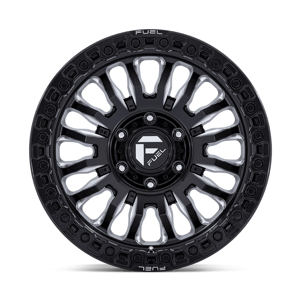 17x8.5 Fuel FC857 Rincon Gloss Black Milled Wheel 6x5.5 (-1mm)