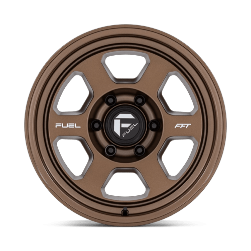 17x8.5 Fuel Off-Road FC860 Hype Matte Bronze Wheel 5x5 (-10mm)