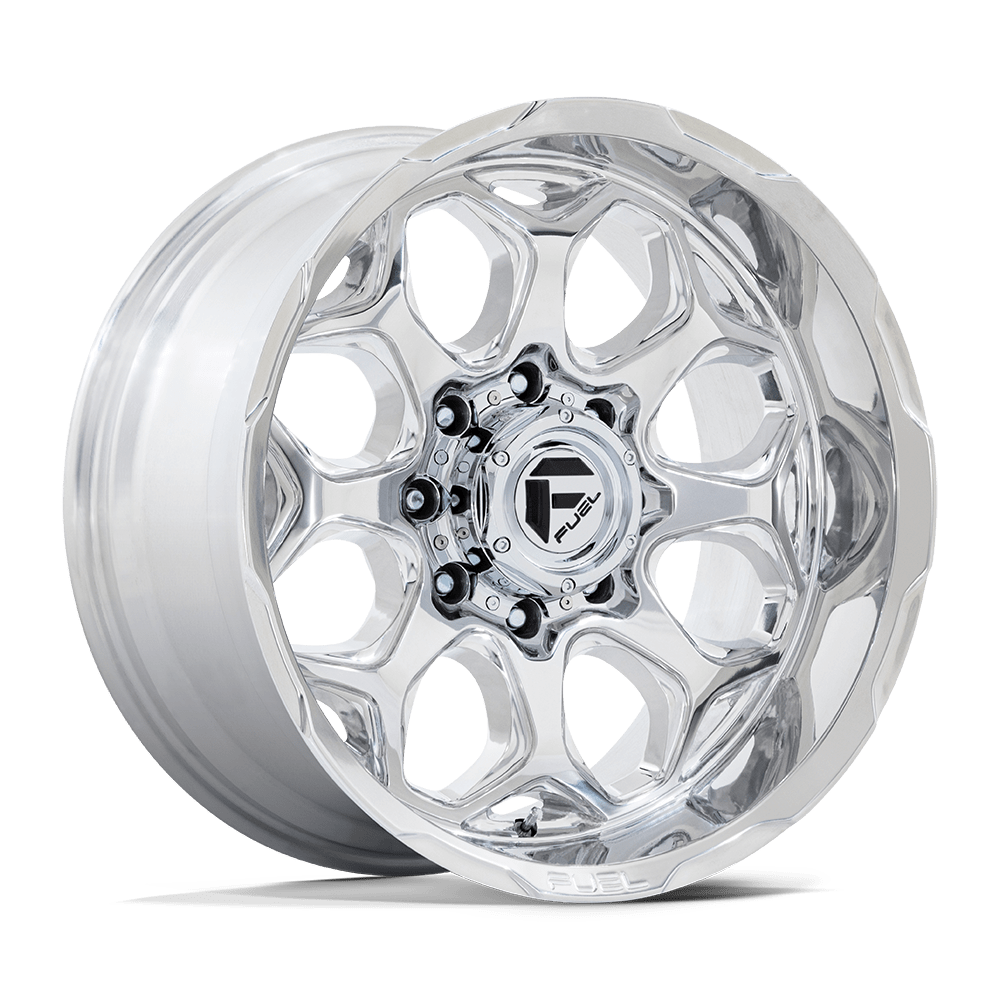 22x10 Fuel Off-Road FC862 Scepter Polished Milled Wheel 8x180 (-18mm)