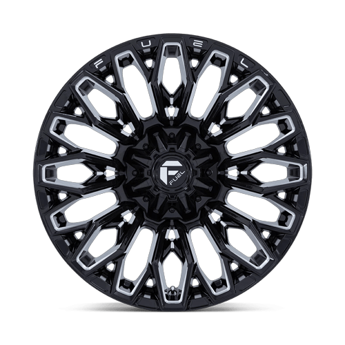 22x10 Fuel Off-Road FC865 Strike Gloss Black Milled Wheel 5x5/5x5.5 (-18mm)