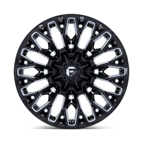 20x9 Fuel Off-Road FC865 Strike Gloss Black Milled Wheel 8x180 (1mm)