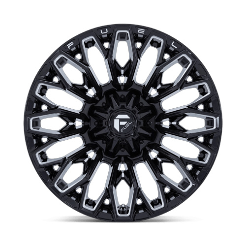 20x9 Fuel Off-Road FC865 Strike Gloss Black Milled Wheel 8x6.5 (1mm)