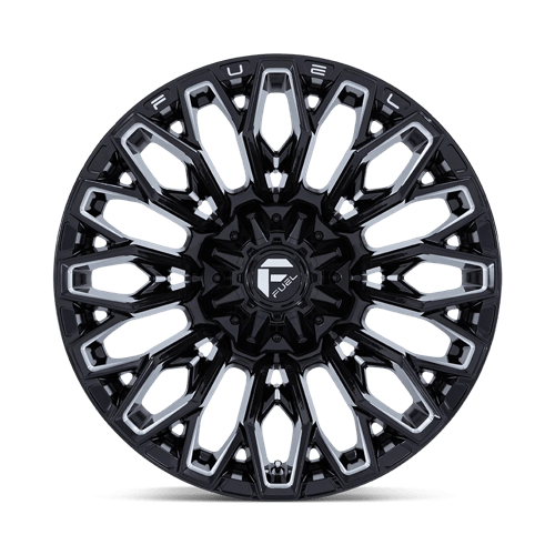 20x9 Fuel Off-Road FC865 Strike Gloss Black Milled Wheel 5x5/5x5.5 (1mm)