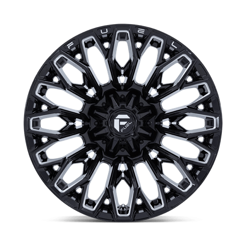 20x10 Fuel Off-Road FC865 Strike Gloss Black Milled Wheel Blank (-18mm)