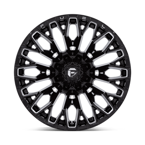 22x12 Fuel Off-Road FC865 Strike Gloss Black Milled Wheel 8x170 (-44mm)