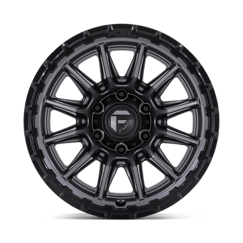 20x9 Fuel Off-Road FC866 Piston Matte Gunmetal W/ Gloss Black Wheel 6x5.5 (1mm)