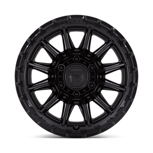 22x10 Fuel Off-Road FC866 Piston Blackout Wheel 5x5 (-18mm)