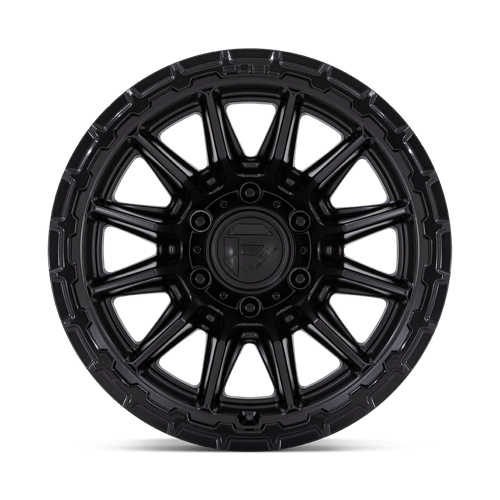 17x9 Fuel Off-Road FC866 Piston Blackout Wheel 6x5.5 (1mm)