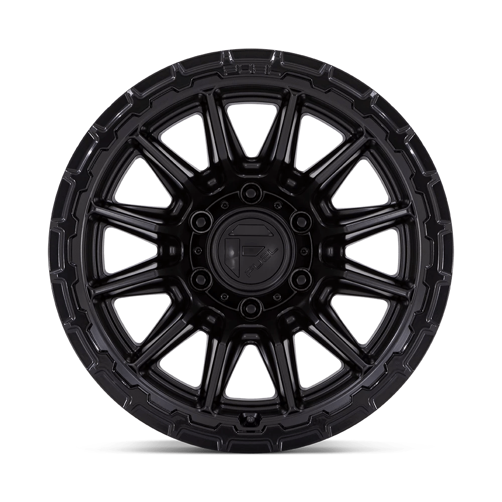 17x9 Fuel FC866 Piston Blackout Wheel 6x135 (1mm)