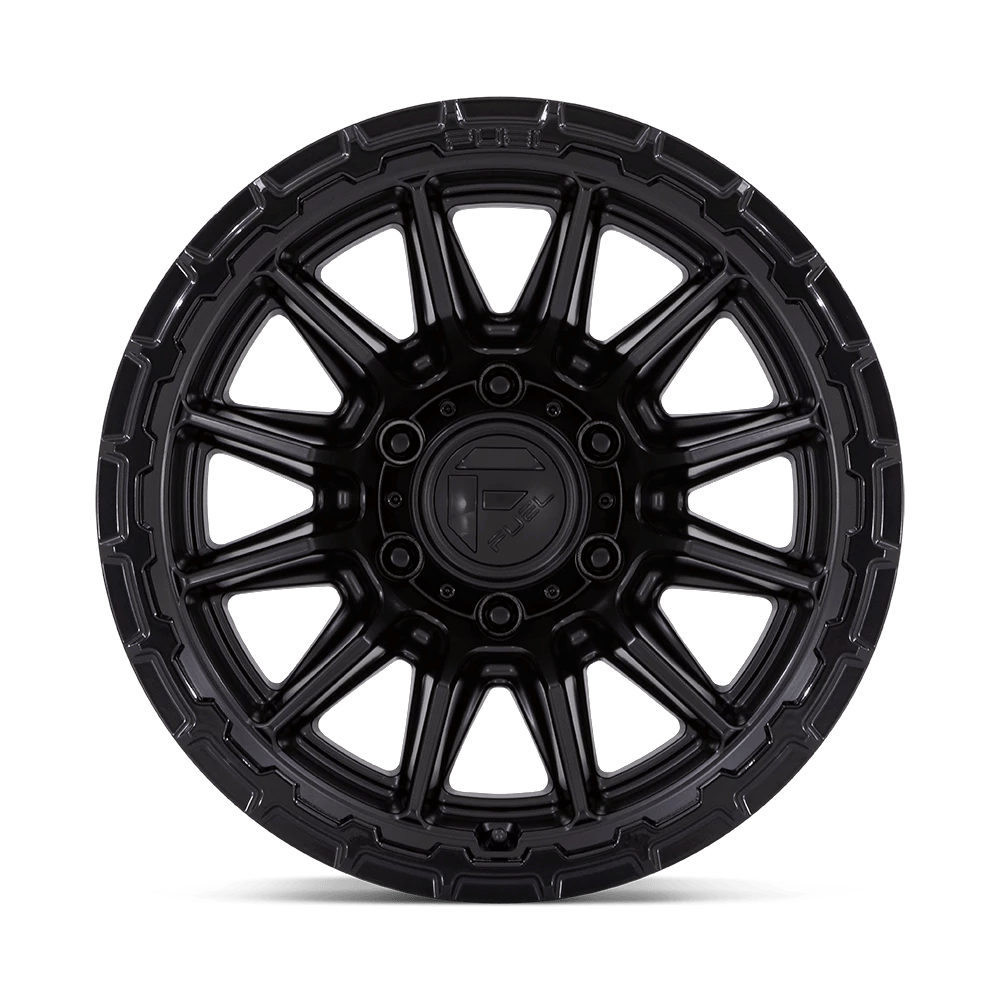 17x9 Fuel FC866 Piston Blackout Wheel 6x135 (1mm)