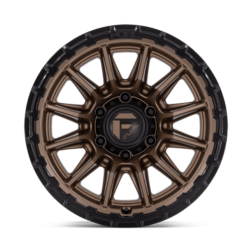 22x9.5 Fuel Off-Road FC866 Piston Matte Bronze W/ Gloss Black Wheel 6x135 (20mm)