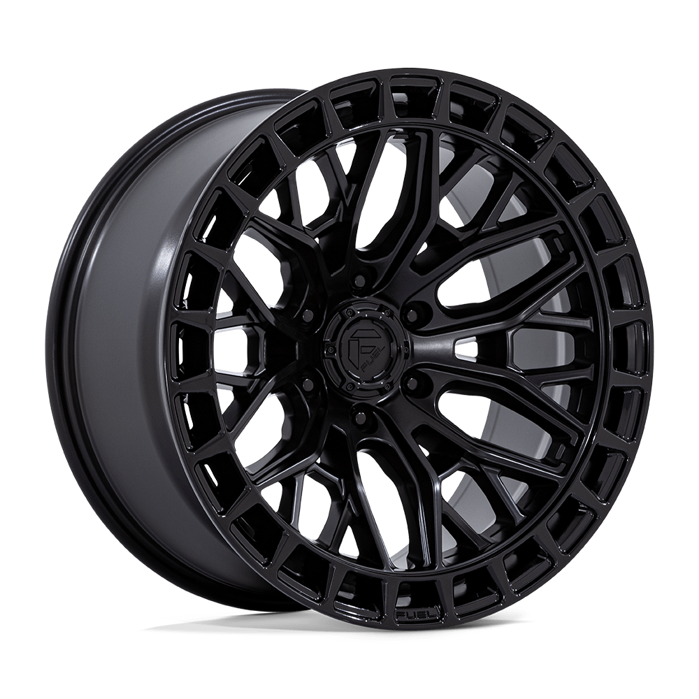 17x9 Fuel FC869 Sigma Blackout W/ Gloss Black Lip Wheel 6x135 (1mm)
