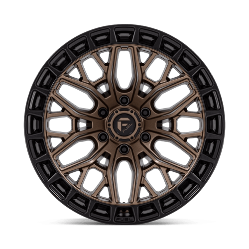 20x10 Fuel Off-Road FC869 Sigma Matte Bronze Matte Black Lip Wheel 5x5 (-18mm)