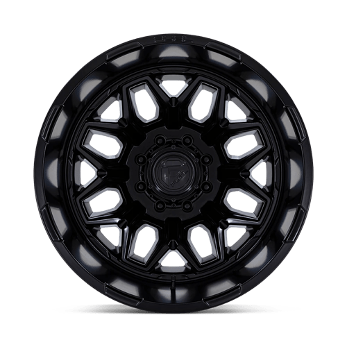 20x8.25 Fuel Off-Road D871 Flux Blackout DUALLY REAR Wheel 8x200 (-201mm)