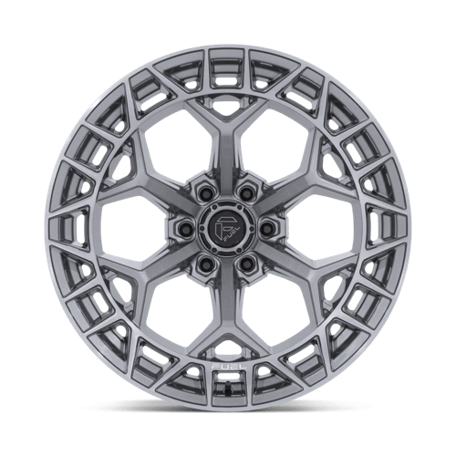 17x9 Fuel Off-Road FC873 Charger Platinum Wheel 5x5 (-12mm)