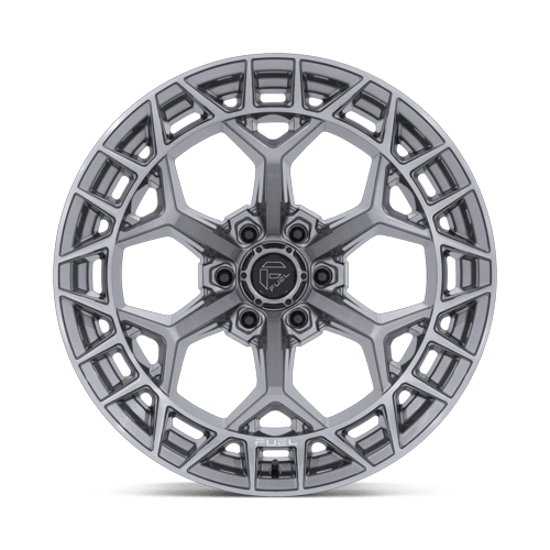 17x9 Fuel Off-Road FC873 Charger Platinum Wheel 6x5.5 (1mm)