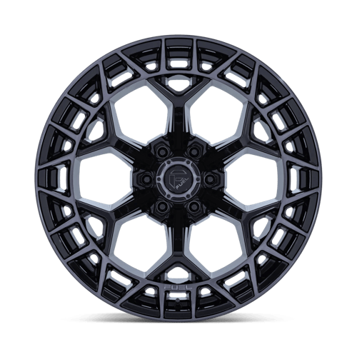 17x9 Fuel Off-Road FC873 Charger Gloss Black Brushed Dark Wheel 6x5.5 (-12mm)
