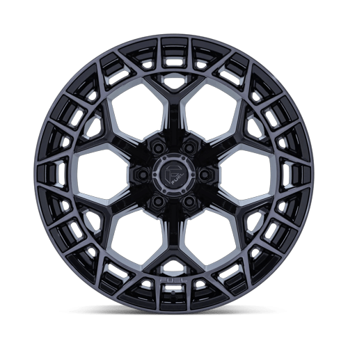 17x9 Fuel Off-Road FC873 Charger Gloss Black Brushed Dark Tint Wheel 6x135 (1mm)