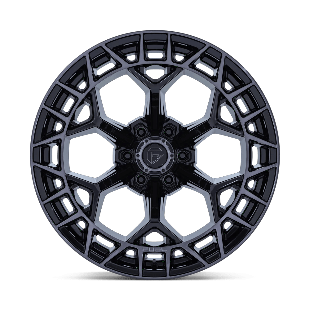 20x9 Fuel FC873 Charger Gloss Black Brushed Face Dark Tint Wheel 6x5.5 (1mm)