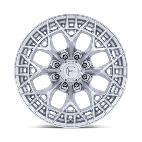 20x9 Fuel Off-Road FC873 Charger Gloss Silver W/ Machined Face Wheel 8x170 (1mm)