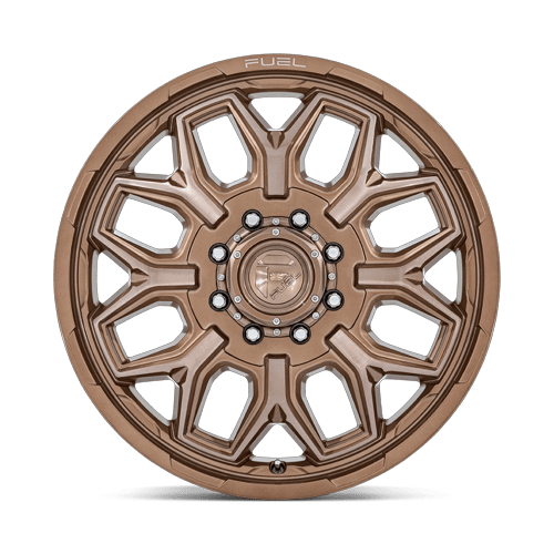 20x8.25 Fuel Off-Road D876 Flux Platinum Bronze DUALLY FRONT Wheel 8x210 (104mm)