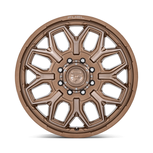 22x8.25 Fuel Off-Road D876 Flux Platinum Bronze DUALLY FRONT Wheel 8x170 (104mm)
