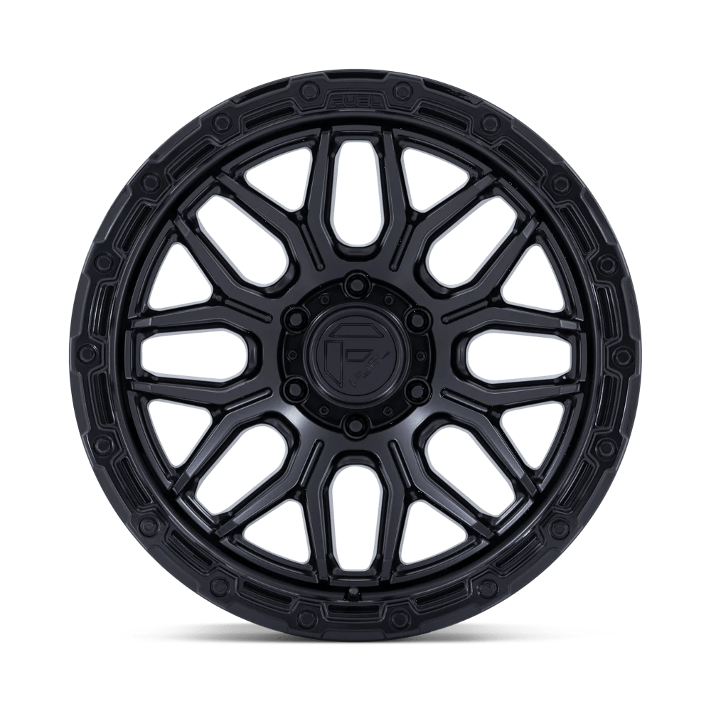 17x9 Fuel Off-Road FC881 Surge Matte Black W/ Gloss Black Lip Wheel 5x5 (1mm)