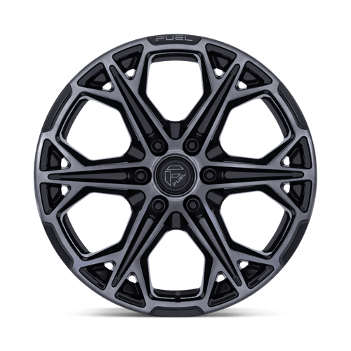 20x9 Fuel FC886 Hammerhead Gloss Black Dark Tinted Clear Wheel 6x135 (1mm)