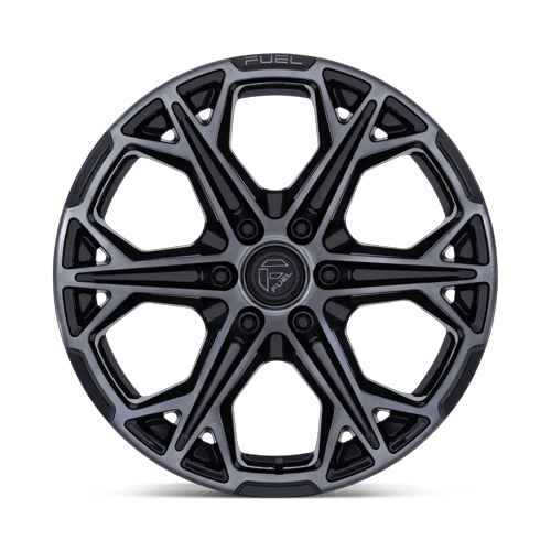 20x10 Fuel FC886 Hammerhead Gloss Black Dark Tinted Clear Wheel 6x135 (-18mm)