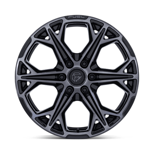 20x9 Fuel FC886 Hammerhead Gloss Black Dark Tinted Clear Wheel 6x135 (20mm)