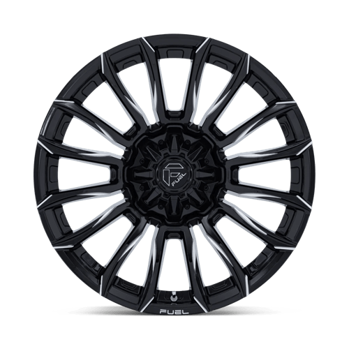 22x9 Fuel Off-Road FC889 Blade Gloss Black Milled Wheel 6x135/6x5.5 (20mm)
