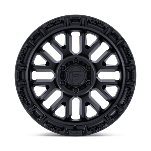 20x10 Fuel Off-Road FC890 Rail Matte Black Gloss Black Lip Wheel 6x5.5 (-18mm)