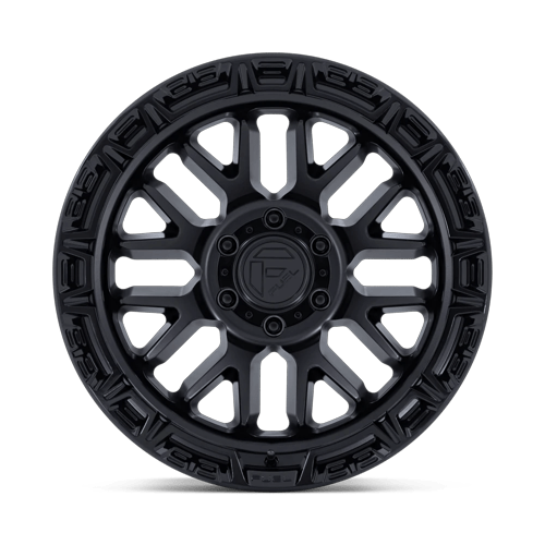 17x9 Fuel Off-Road FC890 Rail Matte Black W/ Gloss Black Lip Wheel 5x5 (-12mm)