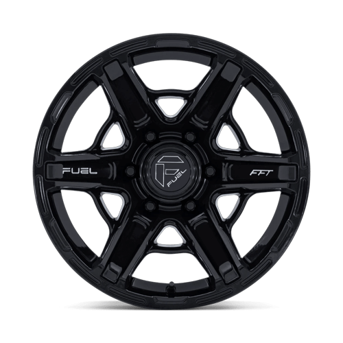20x9 Fuel Off-Road FC892 Gambit Glossy Black Wheel 6x135 (1mm)