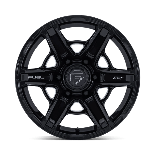 20x9 Fuel Off-Road FC892 Gambit Glossy Black Wheel 6x5.5 (1mm)