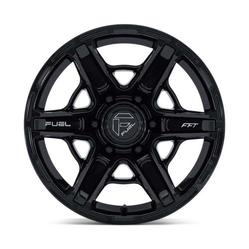 17x9 Fuel Off-Road FC892 Gambit Glossy Black Wheel 6x5.5 (1mm)