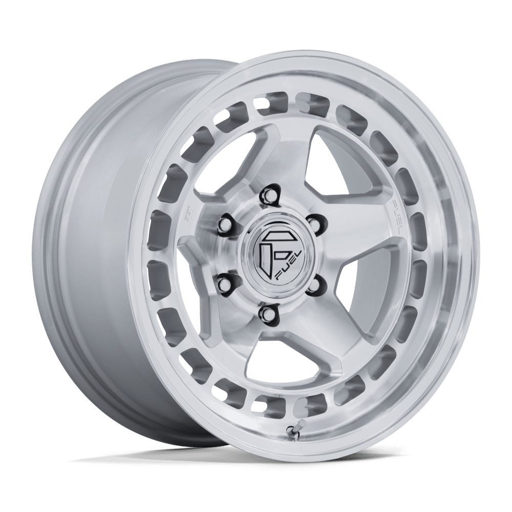 17x8.5 Fuel FC894 Core Hyper Silver W/ Machined Face Wheel 6x135 (-10mm)