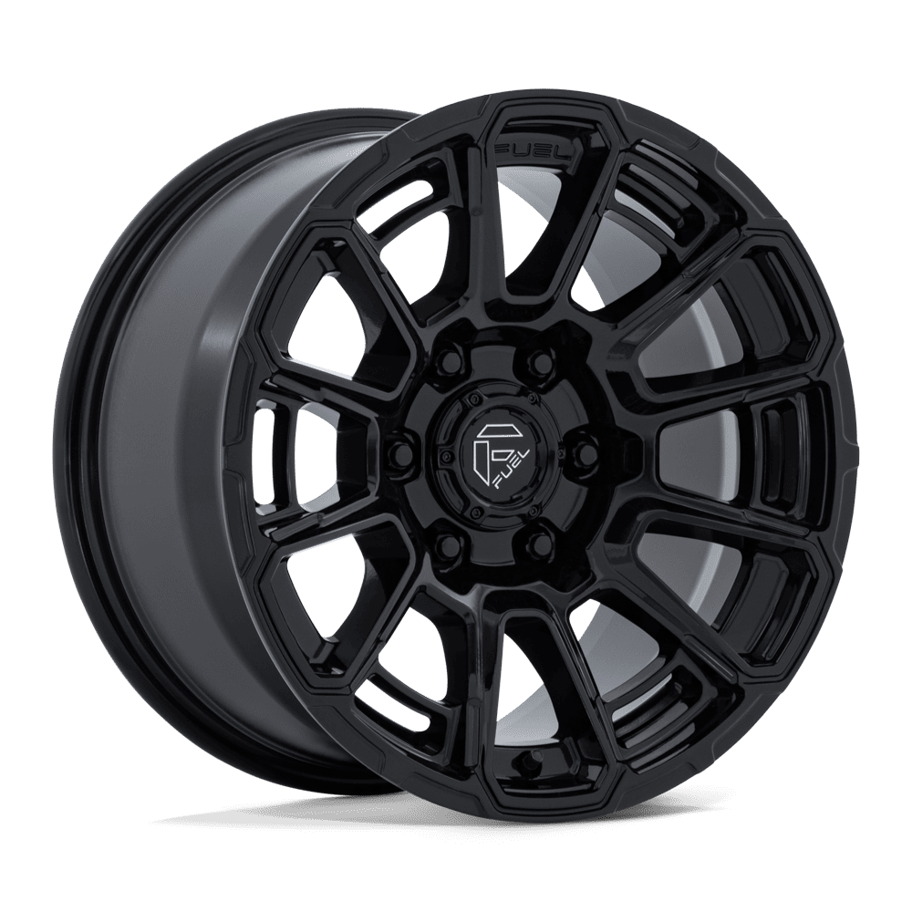 17x9 Fuel Off-Road FC910 Foxhound Gloss Black Wheel 6x5.5 (1mm)
