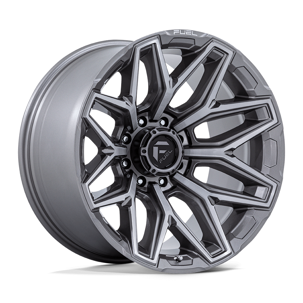 20x10 Fuel Off-Road FC854 Flux Platinum Wheel 8x6.5 (-18mm)