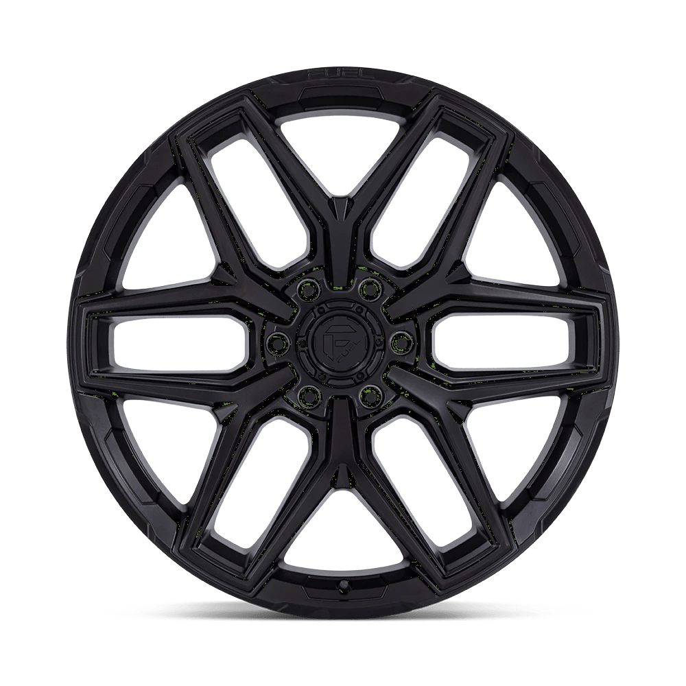 22x12 Fuel FC854 Flux Blackout Wheel 5x5 (-44mm)