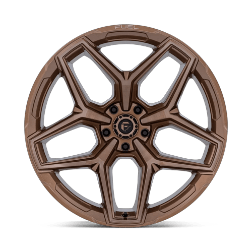 17x9 Fuel Off-Road FC854 Flux Platinum Bronze Wheel 5x5 (1mm)