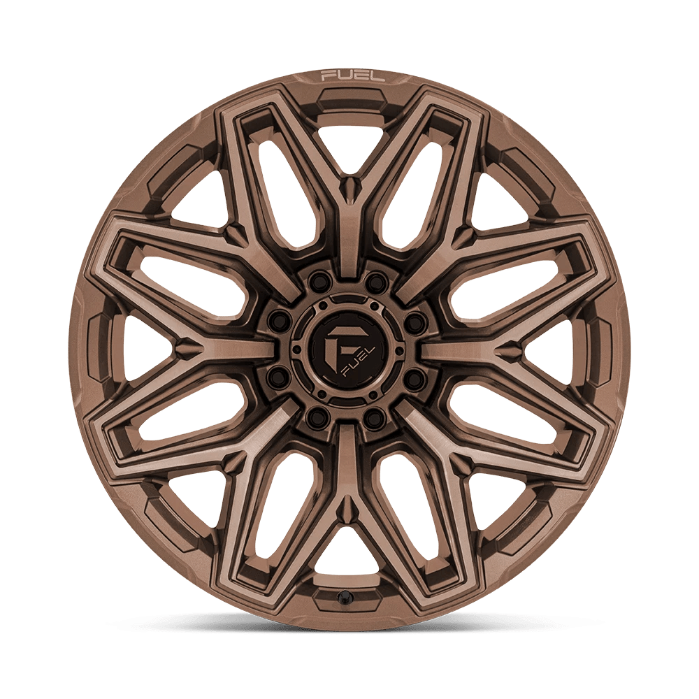 20x10 Fuel FC854 Flux Platinum Bronze Wheel 8x6.5 (-18mm)