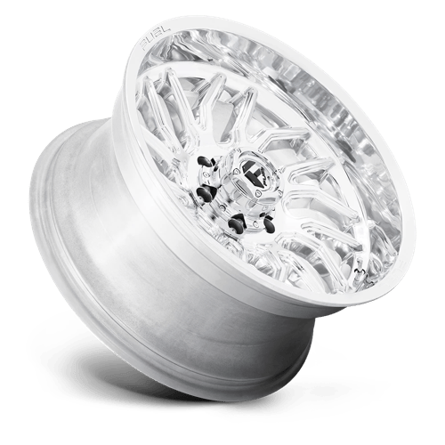 20x10 Fuel Off-Road D809 Hurricane Polished Milled Wheel 6x135 (-18mm)