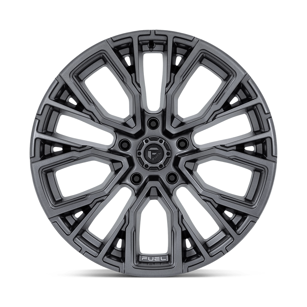 20x10 Fuel D848 Rebar Matte Gunmetal Wheel 5x5.5 (-18mm)