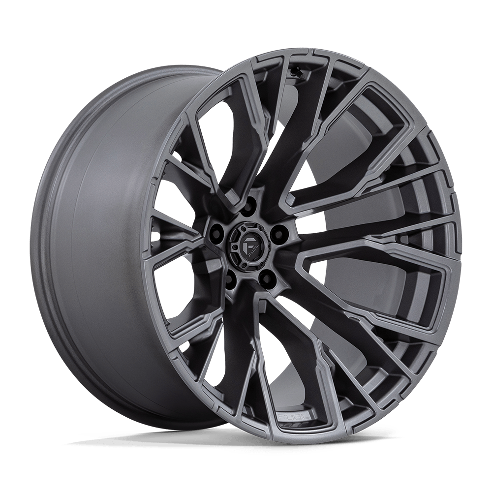 22x12 Fuel D848 Rebar Matte Gunmetal Wheel 5x5 (-44mm)