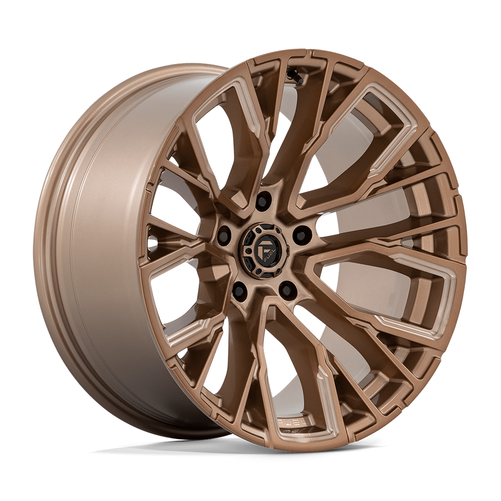 20x10 Fuel D850 Rebar Platinum Bronze Milled Wheel 5x5 (-18mm)