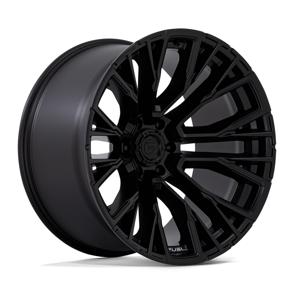 22x12 Fuel D847 Rebar Blackout Wheel 6x5.5 (-44mm)