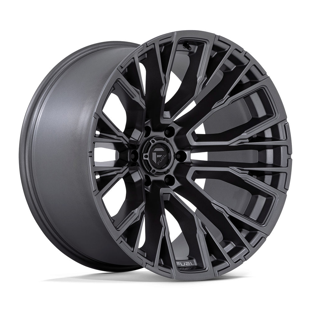 22x12 Fuel D848 Rebar Matte Gunmetal Wheel 6x5.5 (-44mm)